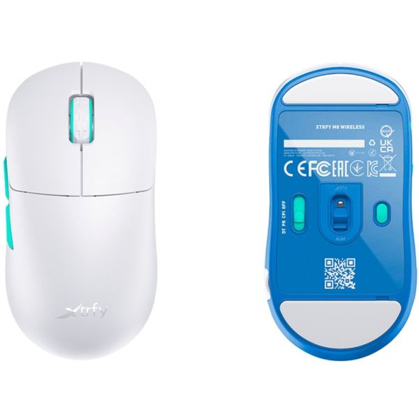 CHERRY Xtrfy M8 Wireless weiß-mint
