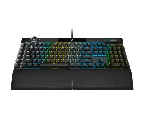 CORSAIR K100 RGB, Gaming Tastatur, Mechanisch, Cherry MX Speed
