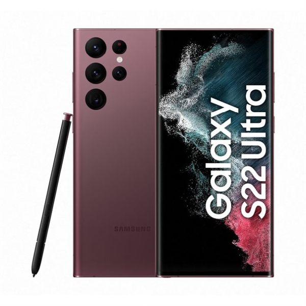 Samsung Galaxy S22 Ultra Dual Sim 8+128GB burgundy