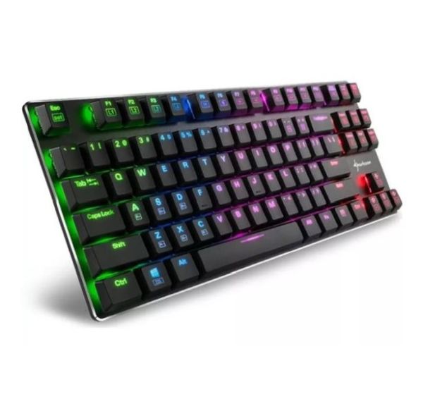 Sharkoon Tastatur PureWriter TKL RGB USB, DE Layout rot