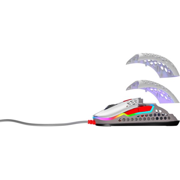 CHERRY Xtrfy M42 RGB grau-rot