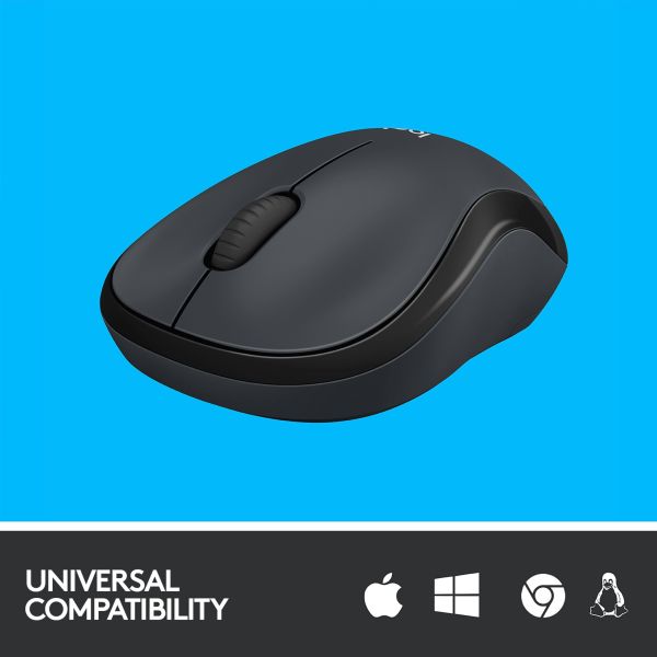 Logitech M220 Silent grau