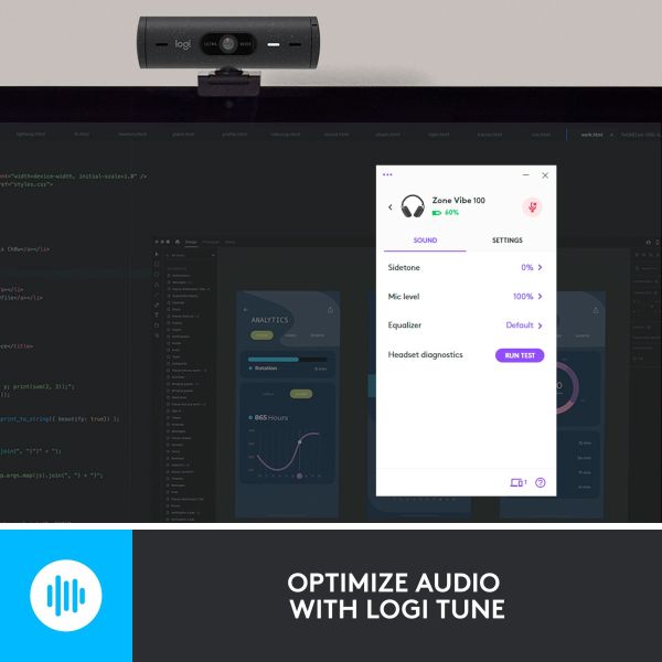 Logitech Headset Zone Vibe 100 schwarz