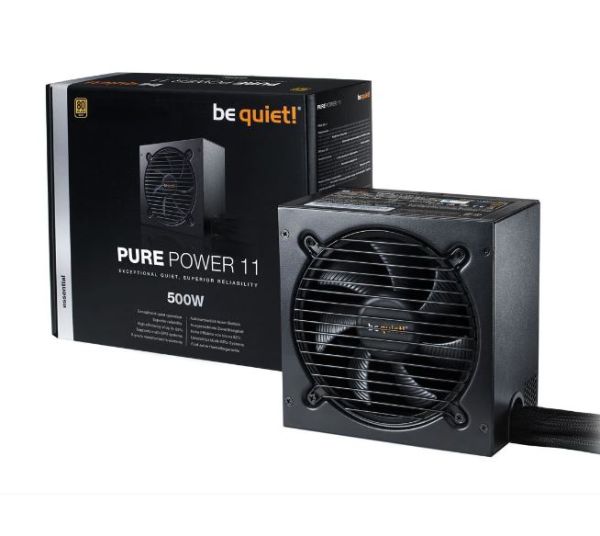 500 Watt be quiet! Pure Power 11 Non-Modular 80+ Gold