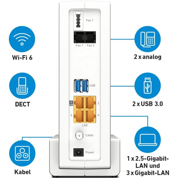 AVM FRITZ!Box 6690 Cable WLAN Router