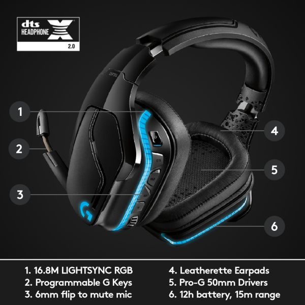 Logitech G935 schwarz