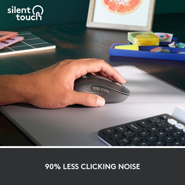Logitech Signature M650 L Left Wireless graphit