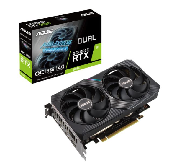 12GB ASUS GeForce RTX 3060 DUAL OC V2 LHR